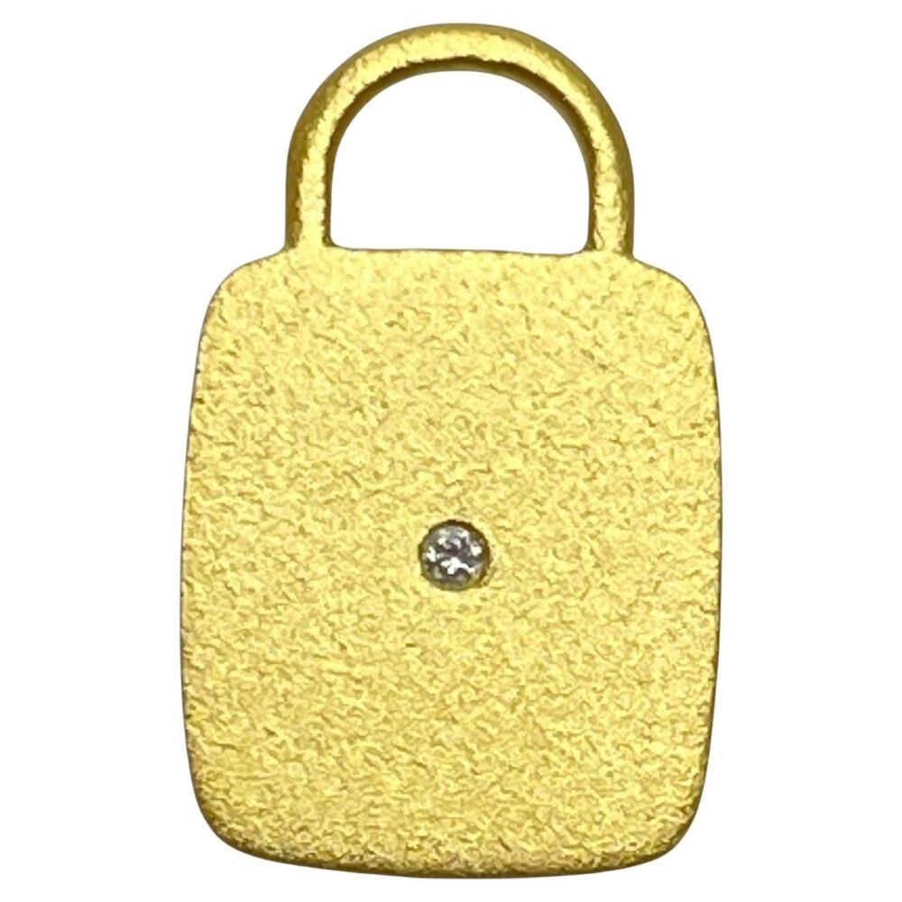 CHARM ME UP 22k gold diamond charm by DOROTA LASAK